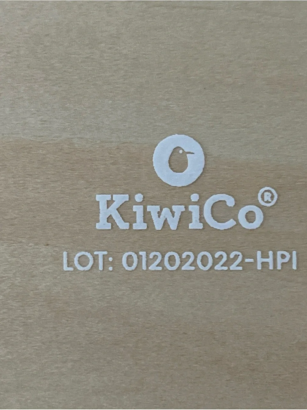 Wooden Track Toy KiwiCo Panda Crate 